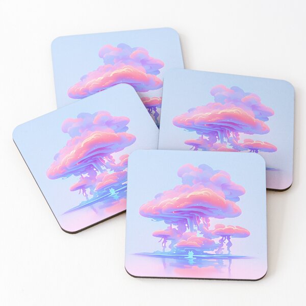 Item preview, Dreamy Cotton Candy Clouds designed and sold by Bearabilia.