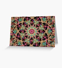 signum lotus flower Greeting Card