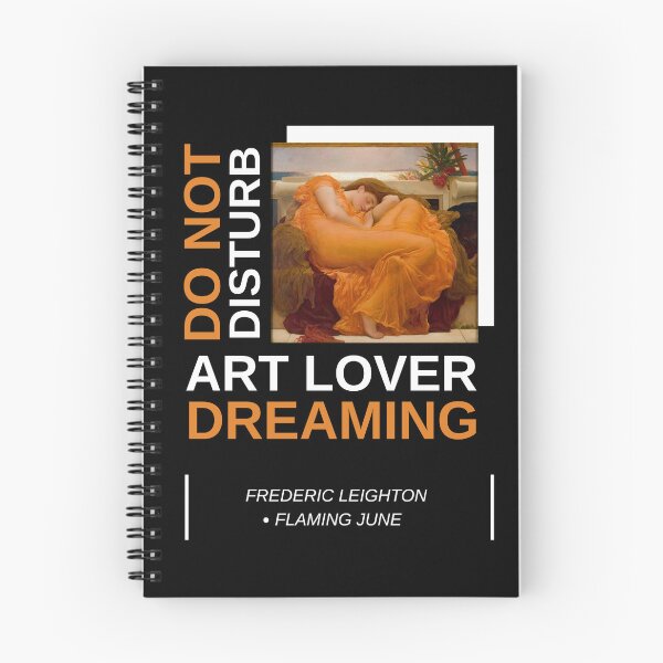 Item preview, DO NOT DISTURB ART LOVER DREAMING Frederic Leighton Flaming June designed and sold by lesvalises.