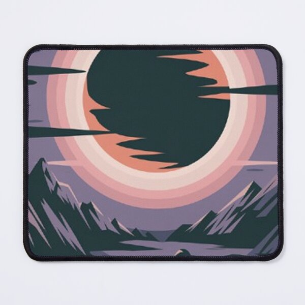 Item preview, Lunar landscape during a lunar eclipse. designed and sold by Lilashakti ⭐️ ⭐️ ⭐️ ⭐️ ⭐️.