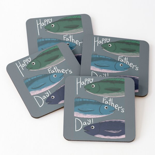 Item preview, Father's Day Fish Design designed and sold by HanaMariDesigns.