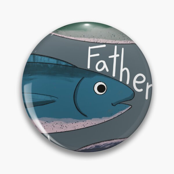 Item preview, Father's Day Fish Design designed and sold by HanaMariDesigns.