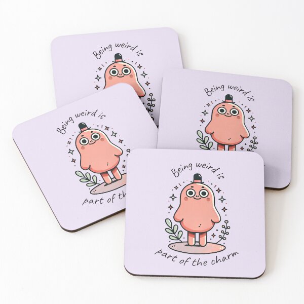 Item preview, Being Weird Is Part of the Charm designed and sold by buglevel.