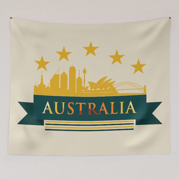 Item preview, Vintage Australia Sydney Harbour Bridge Opera House souvenir designed and sold by Alexaltay.