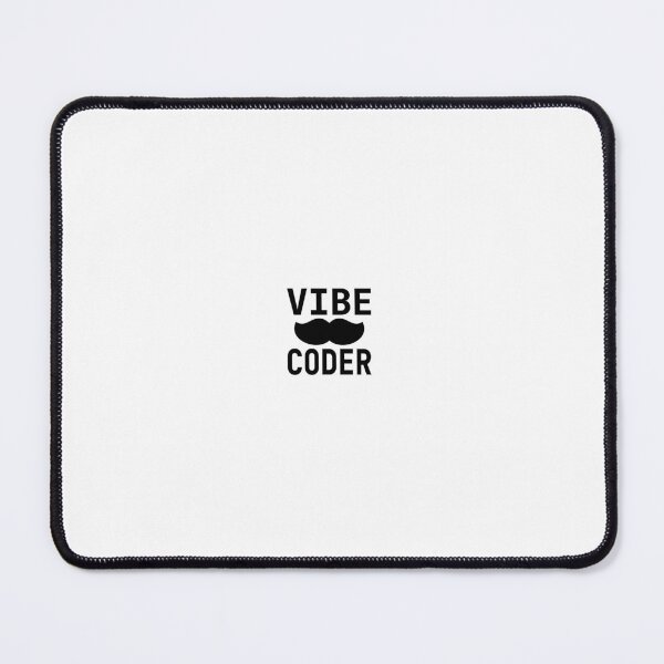 Aperçu de l'œuvre Vibe Coder (noir) créée et vendue par YVector.