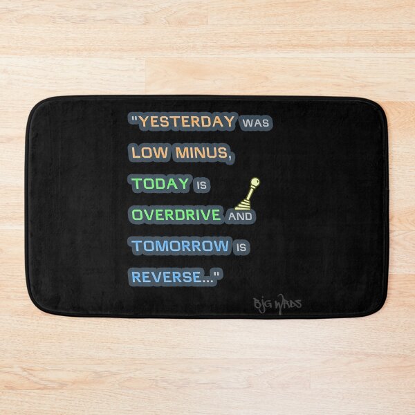 Item preview, "YESTERDAY ..." Quote 3/30/2025 designed and sold by BJGWRDS.