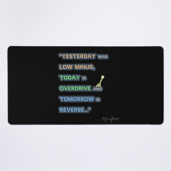 Item preview, "YESTERDAY ..." Quote 3/30/2025 designed and sold by BJGWRDS.