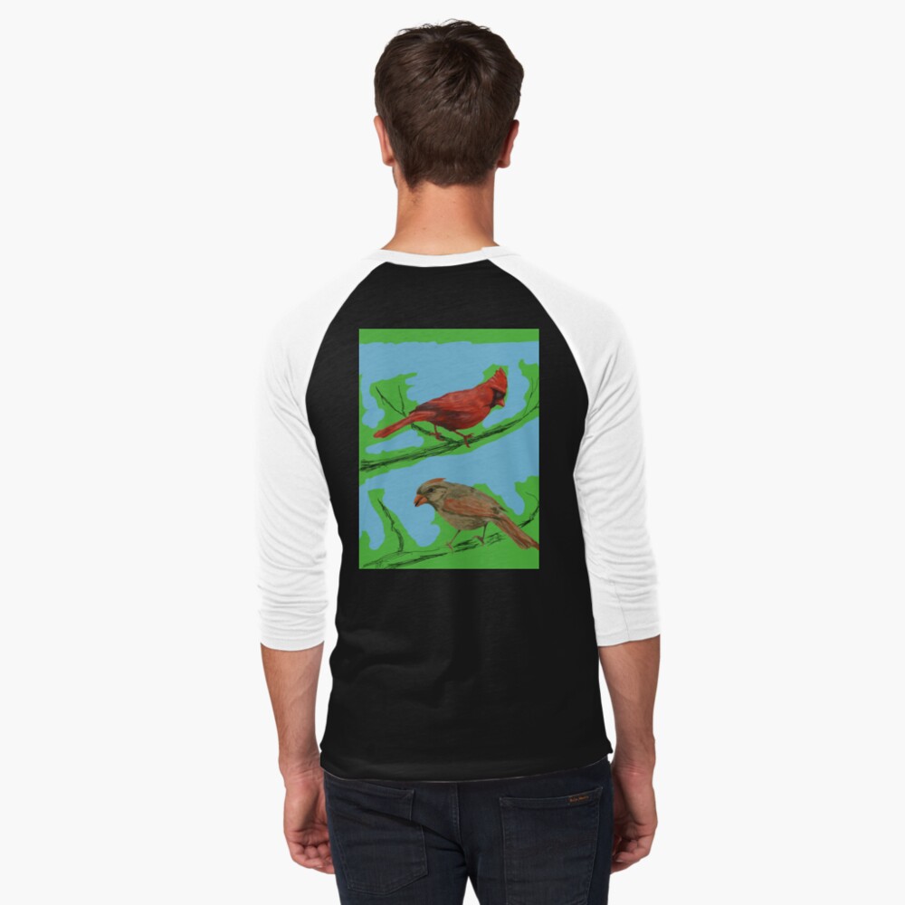 Item preview, Baseball ¾ Sleeve T-Shirt designed and sold by michaelasamples.