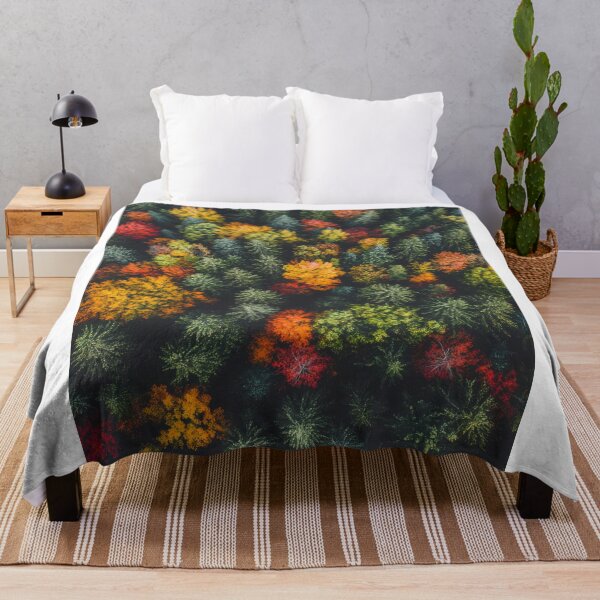 Item preview, Autumn Forest Aerial View – Nature Lover Fall Colors Tee designed and sold by AchaRat.