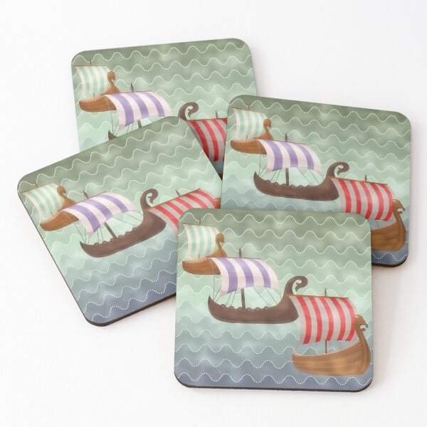 Item preview, The Viking Ships Advance designed and sold by KeeganCreations.