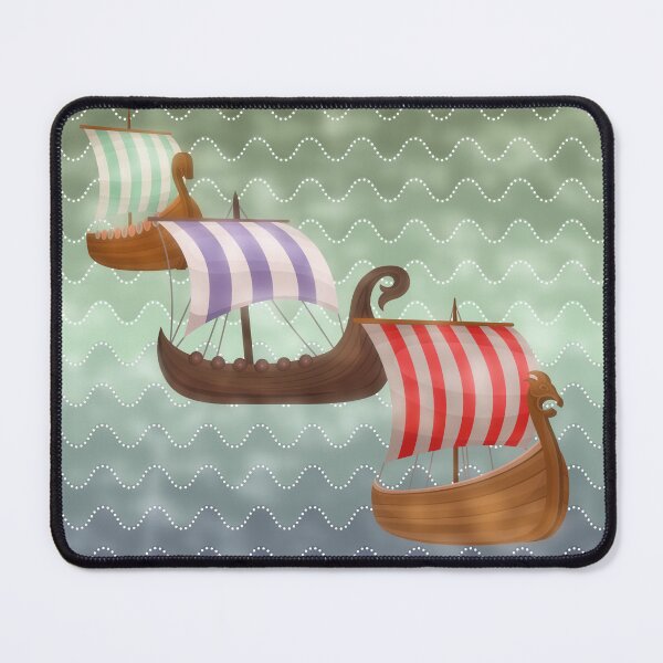 Item preview, The Viking Ships Advance designed and sold by KeeganCreations.