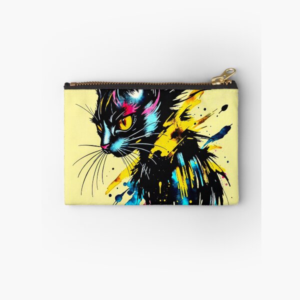 Artikelvorschau, BLACK NEON CYBER CAT entworfen und verkauft von Mark Fischer.