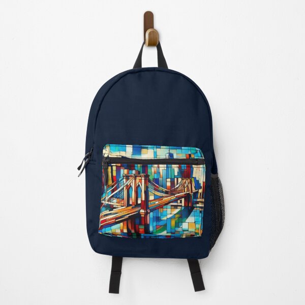 Item preview, Abstract Brooklyn Bridge, New York City, Cubist Style designed and sold by Gaborai.