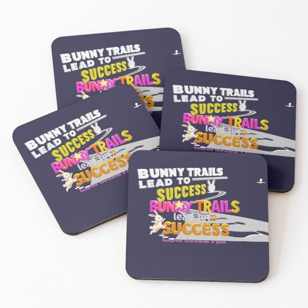 Item preview, BUNNY TRAILS LEAD TO SUCCESST-SHIRT – Hop Into Your Dreams! designed and sold by Mikel-empire.