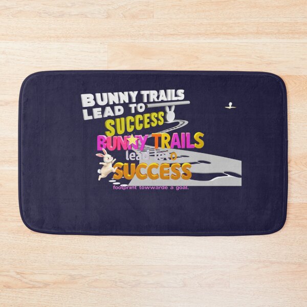 Item preview, BUNNY TRAILS LEAD TO SUCCESST-SHIRT – Hop Into Your Dreams! designed and sold by Mikel-empire.
