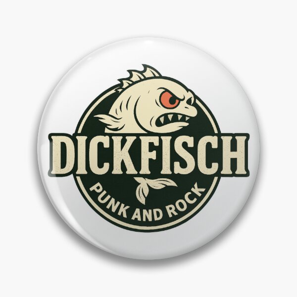 Item preview, Fish with the lettering "Dickfisch Punk and Rock" designed and sold by DickfischWear.