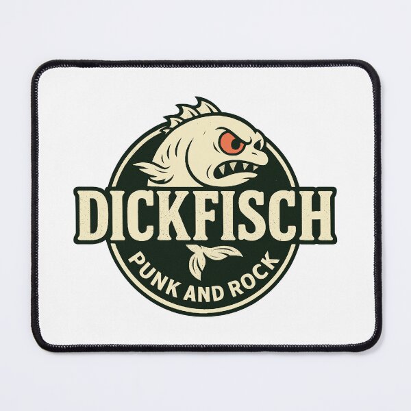 Item preview, Fish with the lettering "Dickfisch Punk and Rock" designed and sold by DickfischWear.