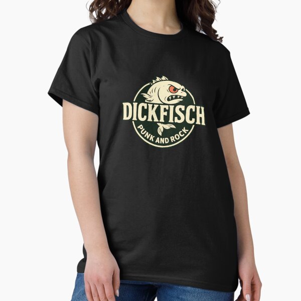 Item preview, Fish with the lettering "Dickfisch Punk and Rock" designed and sold by DickfischWear.