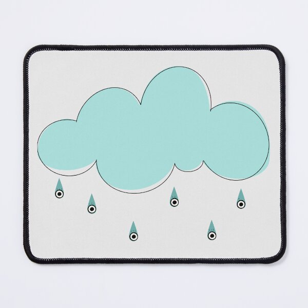 Item preview, Rain Cloud with Eyes designed and sold by Onehappyhook.