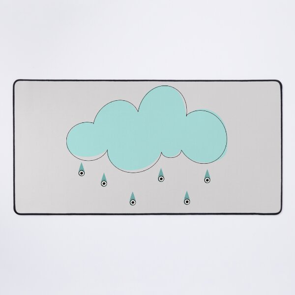 Item preview, Rain Cloud with Eyes designed and sold by Onehappyhook.