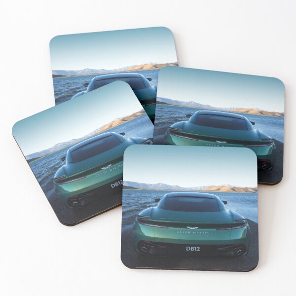 Item preview, Aston Martin DB12 2024 – Green | Premium Photo Poster V designed and sold by AutoPopStudio.