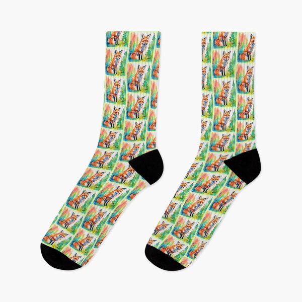 Item preview, Forest Fox View Design designed and sold by Health And Fitness Posts e-Store.