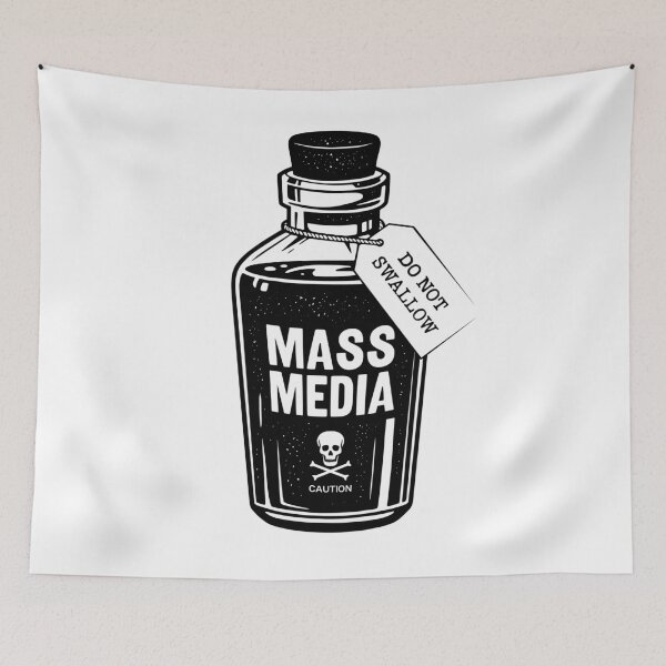Item preview, Do Not Swallow Mass Media designed and sold by Eat the Rich.