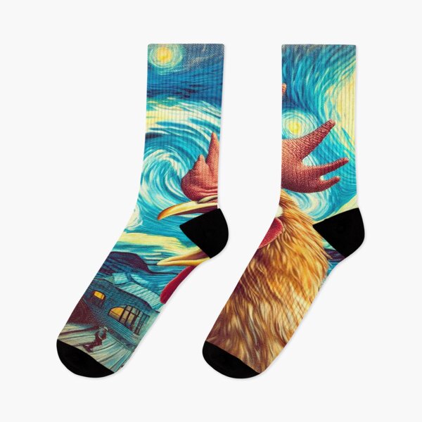 Item preview, Insane Rooster’s Starry Night Vision designed and sold by Naomi Gutierrez Parrish.