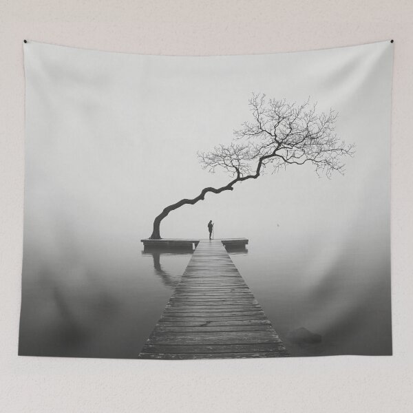 Item preview, Solitude at the Edge of Silence designed and sold by oanaunciuleanu.