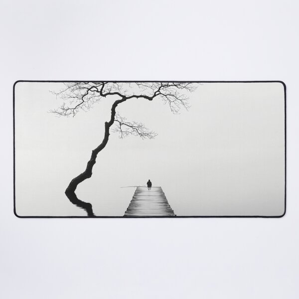 Item preview, Solitude at the Edge of Silence designed and sold by oanaunciuleanu.