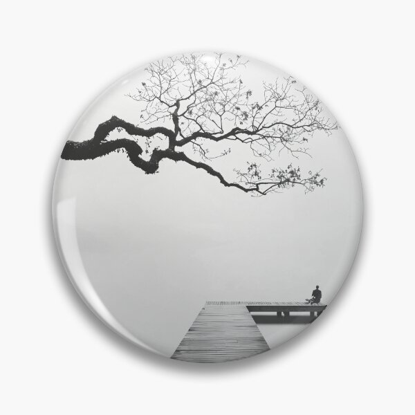 Item preview, Solitude at the Edge of Silence designed and sold by oanaunciuleanu.