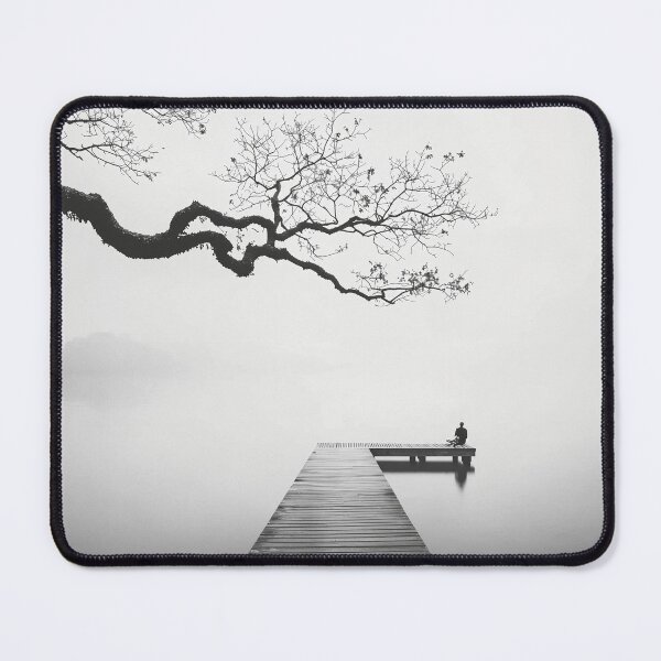 Item preview, Solitude at the Edge of Silence designed and sold by oanaunciuleanu.