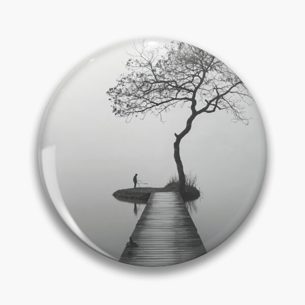 Item preview, Solitude at the Edge of Silence designed and sold by oanaunciuleanu.