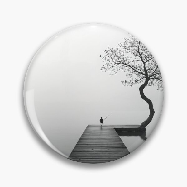Item preview, Solitude at the Edge of Silence designed and sold by oanaunciuleanu.