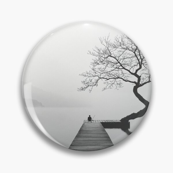 Item preview, Solitude at the Edge of Silence designed and sold by oanaunciuleanu.