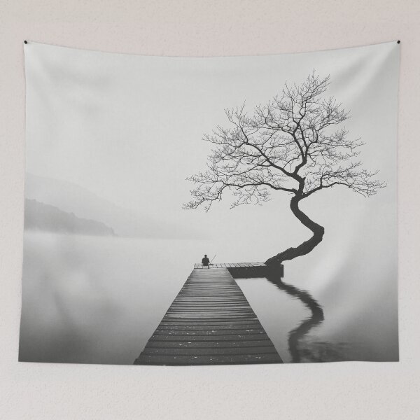 Item preview, Solitude at the Edge of Silence designed and sold by oanaunciuleanu.