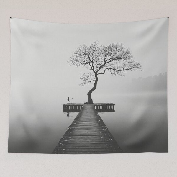 Item preview, Solitude at the Edge of Silence designed and sold by oanaunciuleanu.