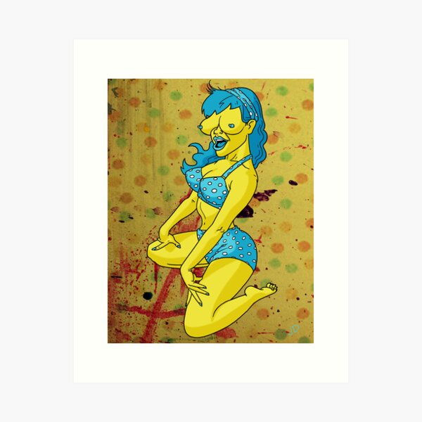 Pinup Girl Art Print