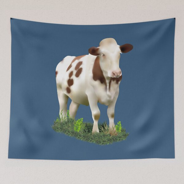 Item preview, Cow In A Patch Of Grass designed and sold by KeeganCreations.