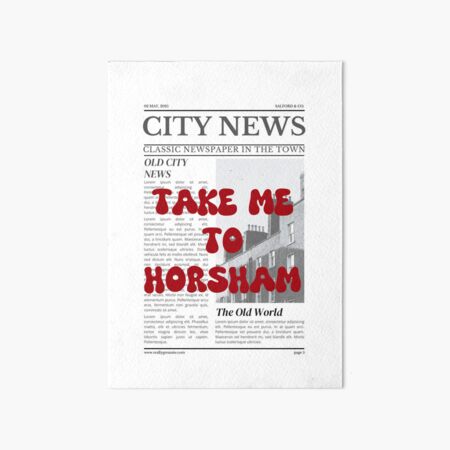 Item preview, Take Me to Horsham – Gateway to the Grampians designed and sold by RM-Journey.
