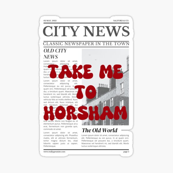 Item preview, Take Me to Horsham – Gateway to the Grampians designed and sold by RM-Journey.