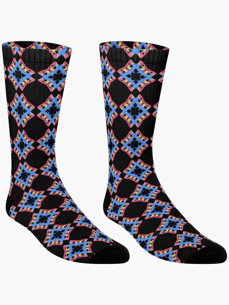 Thumbnail 3 of 5, Socks, Multicolor pattern designed and sold by Meo Design.