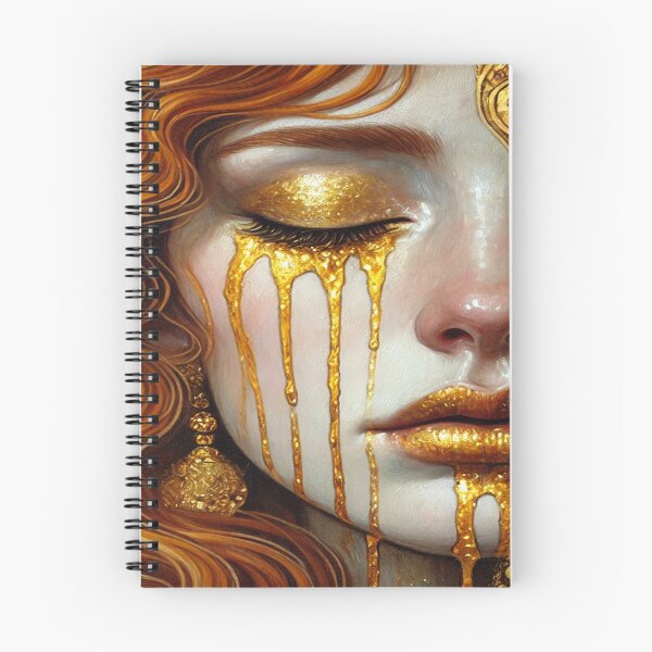 Item preview, Weaping Gold Art Nuveau Klimpt Inspired designed and sold by Naomi Gutierrez Parrish.