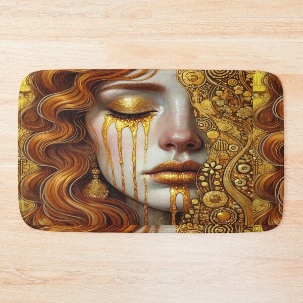 Item preview, Weaping Gold Art Nuveau Klimpt Inspired designed and sold by Naomi Gutierrez Parrish.