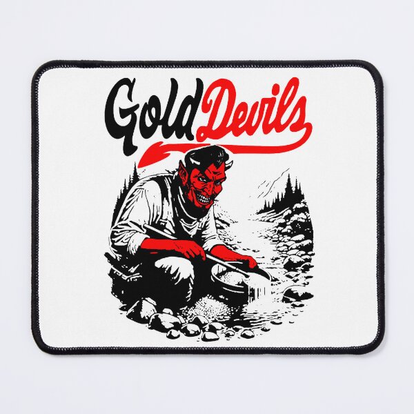 Item preview, Gold Devils; Gold Fever; designed and sold by StickerApe.
