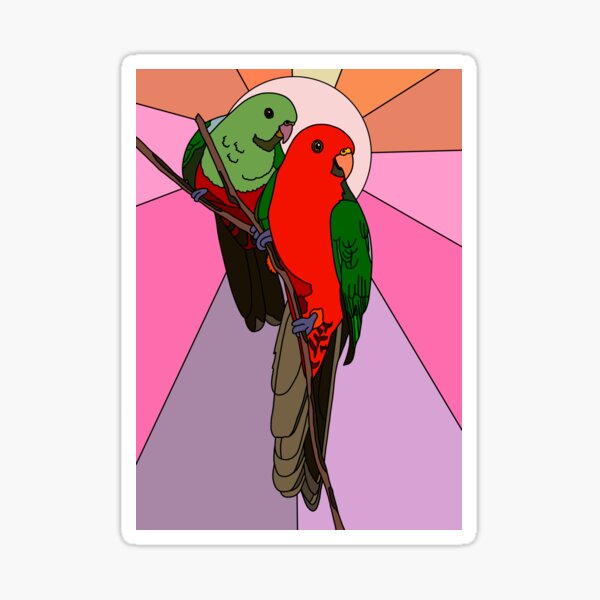 Item preview, King Parrot by Smolder Creative designed and sold by Sofie Molder-Martin.