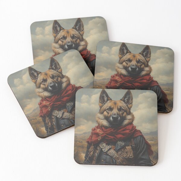 Item preview, Revolutionary German Shepherd Adventure GSD - Animal Art designed and sold by Chrisjeffries24.