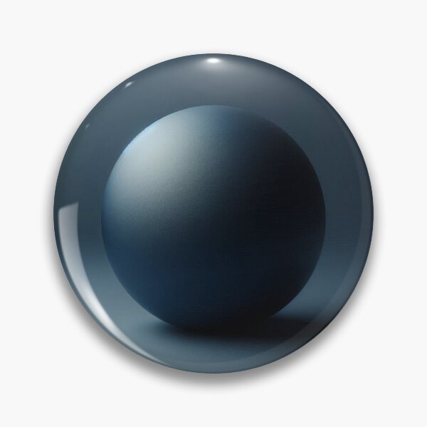 Item preview, Abstract, Minimalist, Dark Blue Ball designed and sold by Gaborai.