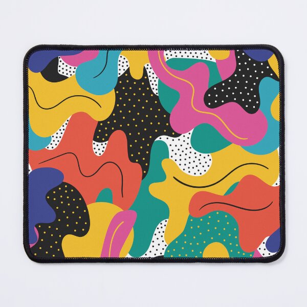 Item preview, Summery, abstract pattern. Geometric vector background with natural line arts Memphis style and retro style 90's - 2000's. designed and sold by Irinakurta.