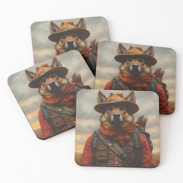 Item preview, Revolutionary German Shepherd GSD - Animal Art designed and sold by Chrisjeffries24.